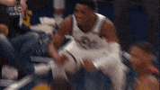 Lets Go Reaction GIF by NBA