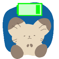 Sad Sleep Sticker
