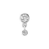 Wg Whitegold Sticker by Maria Black Jewellery