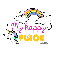 rainbow unicorn Sticker by SmileBox