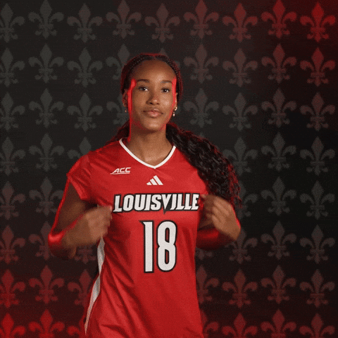 Volleyball GIF by Louisville Cardinals