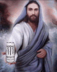 Monster Jesus GIF