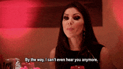 real housewives shut the fuck up GIF by RealityTVGIFs