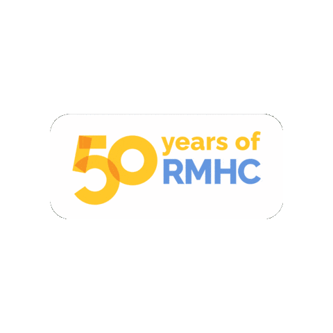 Rmhc50A Sticker by Instituto Ronald McDonald
