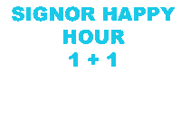 1 1 signor Sticker by signorbistro