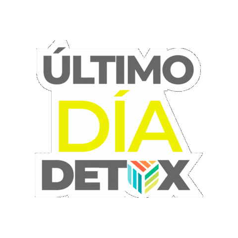 Dia Detox Sticker by Youngevity Mexico
