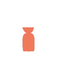 Cafe Vase Sticker by klindoeil