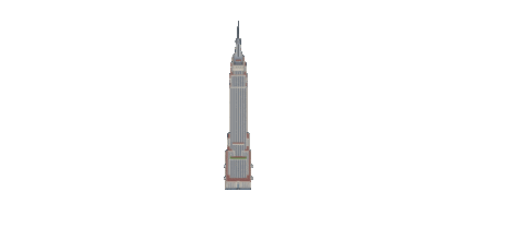 Empire State Building Sticker