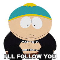 Follow You Sticker by South Park
