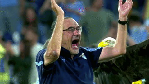 AmanteDellaBola giphyupload celebration roma derby GIF