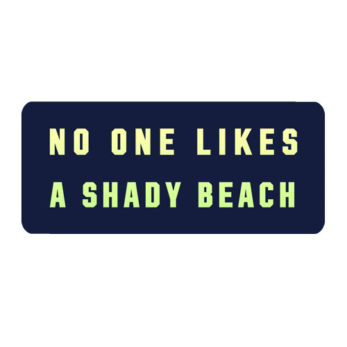 shady beach Sticker by Victoria's Secret PINK