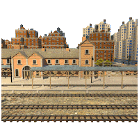 Train Station Sticker by Pixel Federation