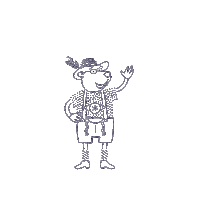 Dachsteinkoenig fun kids vacation hotel Sticker