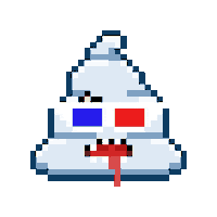 Art Shitting Sticker by Poopies.io