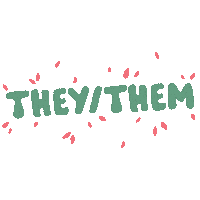 Gender Pronouns Sticker