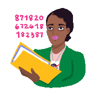 dorothy vaughan women Sticker by Denyse®