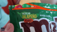 Child Has Hilarious Reaction to Trying Jalapeno M&M's