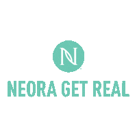 Get Real Sticker by Neora