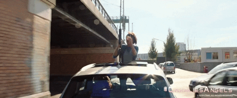 car chase charlies GIF by Charlie's Angels