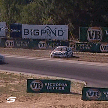 Roll Over Brad Jones GIF by Supercars Championship
