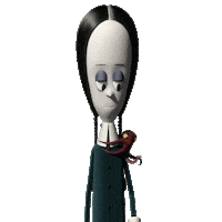 Wednesday Addams Pet Sticker by The Addams Family