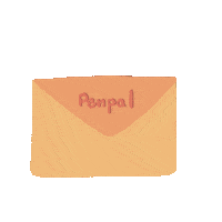 Lampyridae letters words envelope penpal Sticker