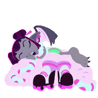 Sweet Dreams Halloween Sticker by Bare Tree Media