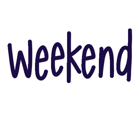 Weekend Sunday Sticker