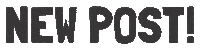 New Post Sticker