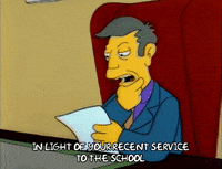 Holding Season 3 GIF by The Simpsons