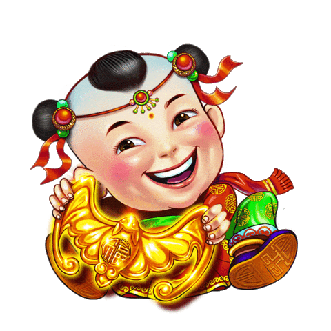 Baby Fu Sticker by Light & Wonder