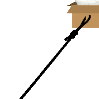 Love You Cat In Box Sticker