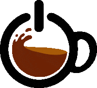 Coffee Power Sticker by Workhall Coworking