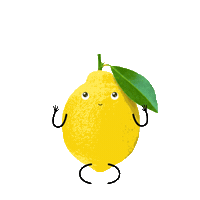 AgenciaBatterflay happy fruit lemon bouquet Sticker