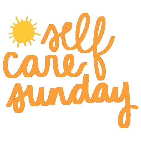 Sunday Self Care Sticker