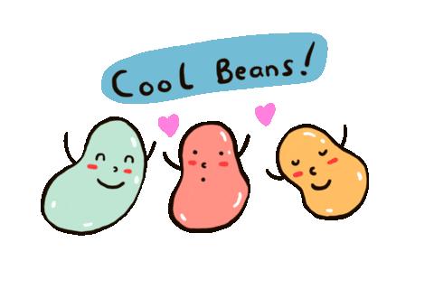 Cool Beans Sticker by cypru55