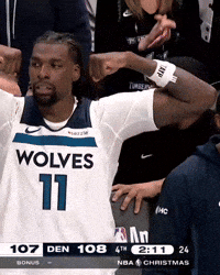 Nba Flex GIF by Minnesota Timberwolves
