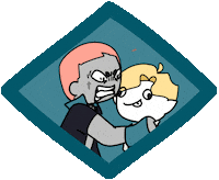 Angry What You Sticker by darkviktory studios GmbH