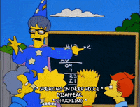 bart simpson wizard GIF