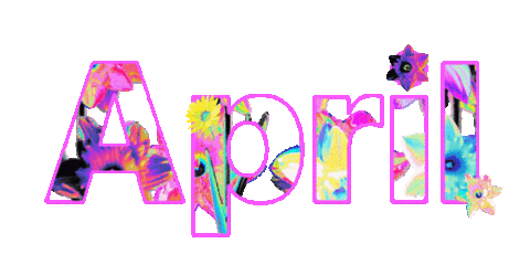 Flowers Text Sticker