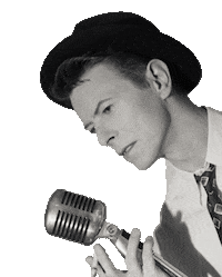 David Bowie Sticker by Warner Music Brasil
