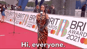 Red Carpet Brits GIF by BRIT Awards