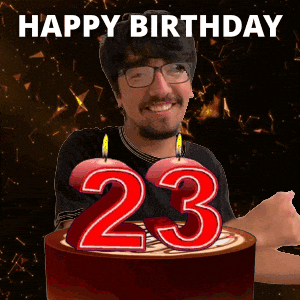 23Rd Birthday GIF
