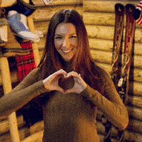 Heart Hands Sundance GIF by GIPHY IRL