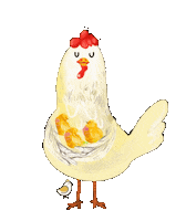 Family Chicken Sticker