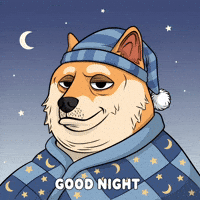 Sleepy Good Night GIF by Doge Pound