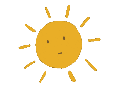 Happy Sun Sticker