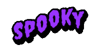 Halloween Metal Sticker by SpoopyDrws