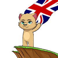 English Flag Sticker by Kabu