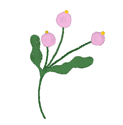 Illustration Spring Sticker